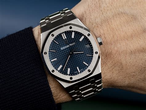 audemars piguet oak blue|audemars piguet royal oak prices.